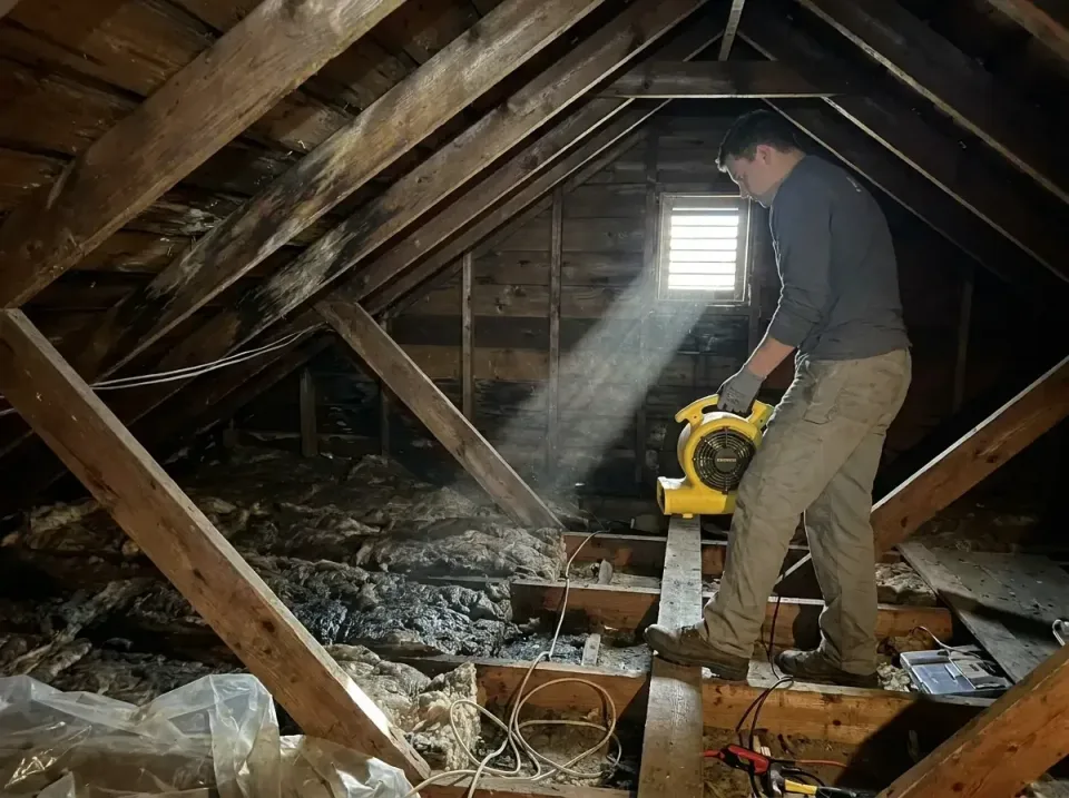 attic-water-damage-drying-proc-007 — frequently asked questions, Emergency Water Extraction & 24/7 Flood Response in Mount A…
